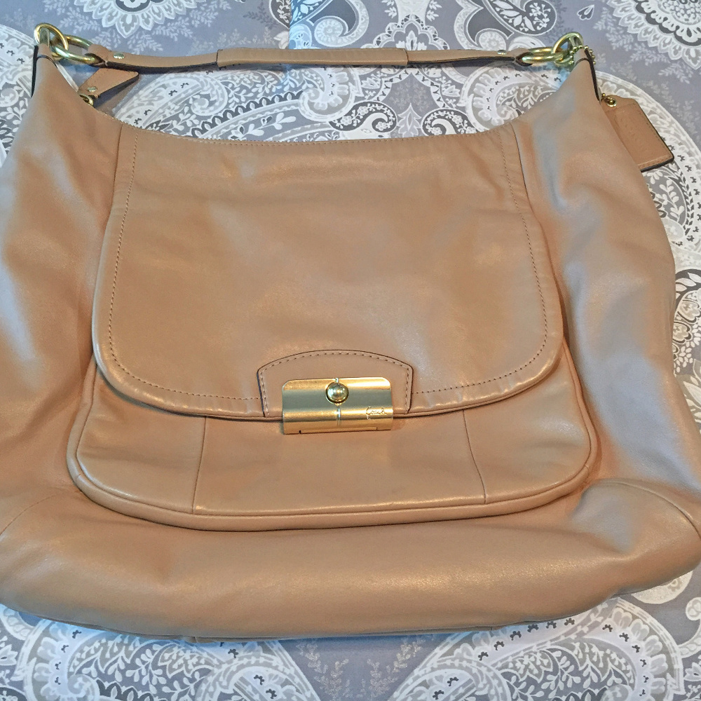 COACH leather Large Kristin Shoulder bag